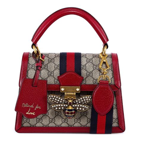 gucci handbags bee|Gucci bag with bee clasp.